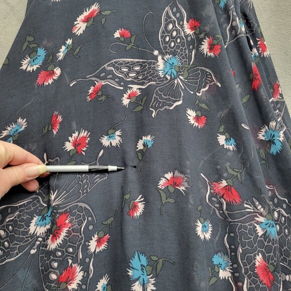 Free People Bonnie Midnight Dress Size 2 Floral Boho - Picture 6 of 6